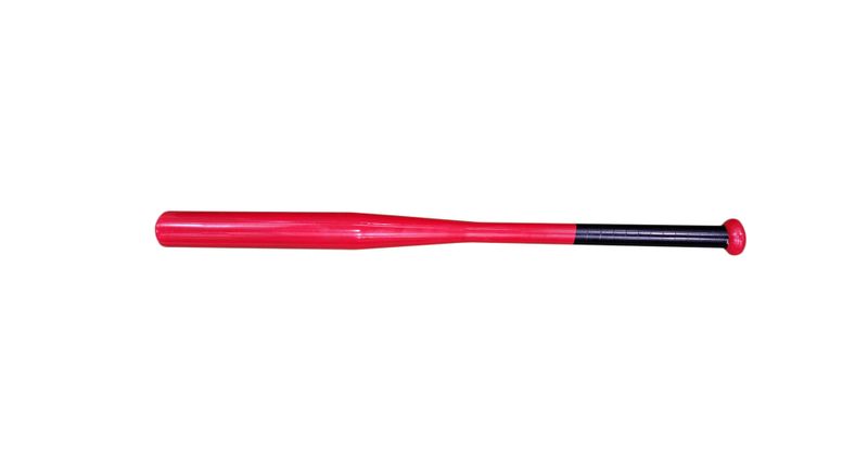 75cm Long Steal Baseball Bat - Red