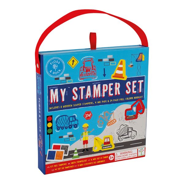 Floss &amp; Rock Stamp Set Creative Art Construction