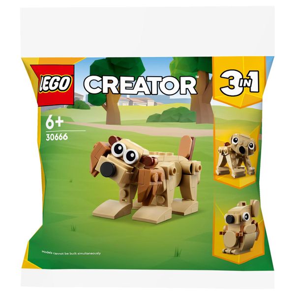 LEGO® Creator 3in1 Gift Animals 30666 Building Toy Set (75 Pieces)
