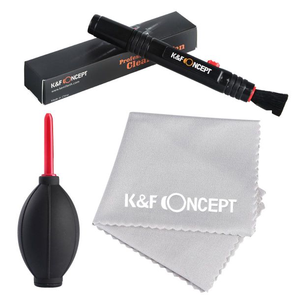 K&amp;F Concept 3 in 1 DSLR Camera and Lens Cleaning Kit - SKU0711
