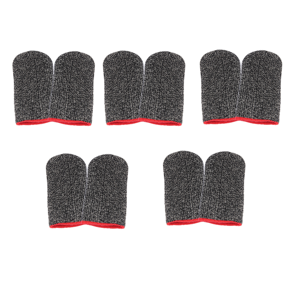 10Pcs Finger Sweat Proof Gaming Sleeves Waterproof Finger Cover