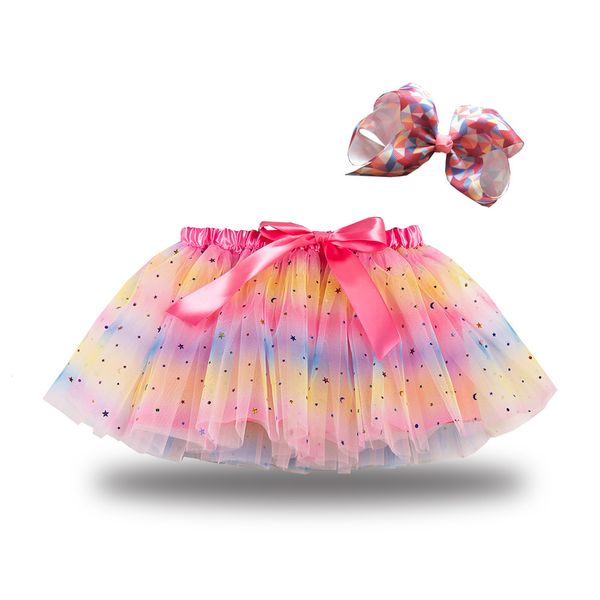 Multi-Layer Fairy Skirt - Light Pink Tie Dye
