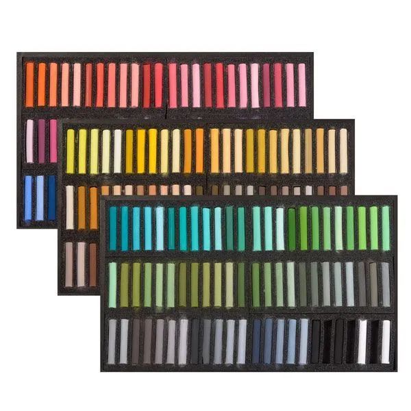 BlockX Soft Pastel 204 Piece Wooden Box Set