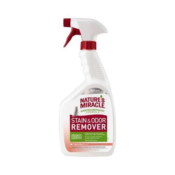 Nature's Miracle Cat Enzymatic Stain and Odor Remover Spray 946ml - Melon