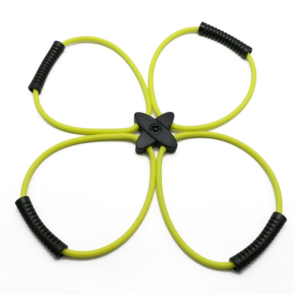 Pilates Reformer Resistance Band Kit Home Fitness Equipment Yellow