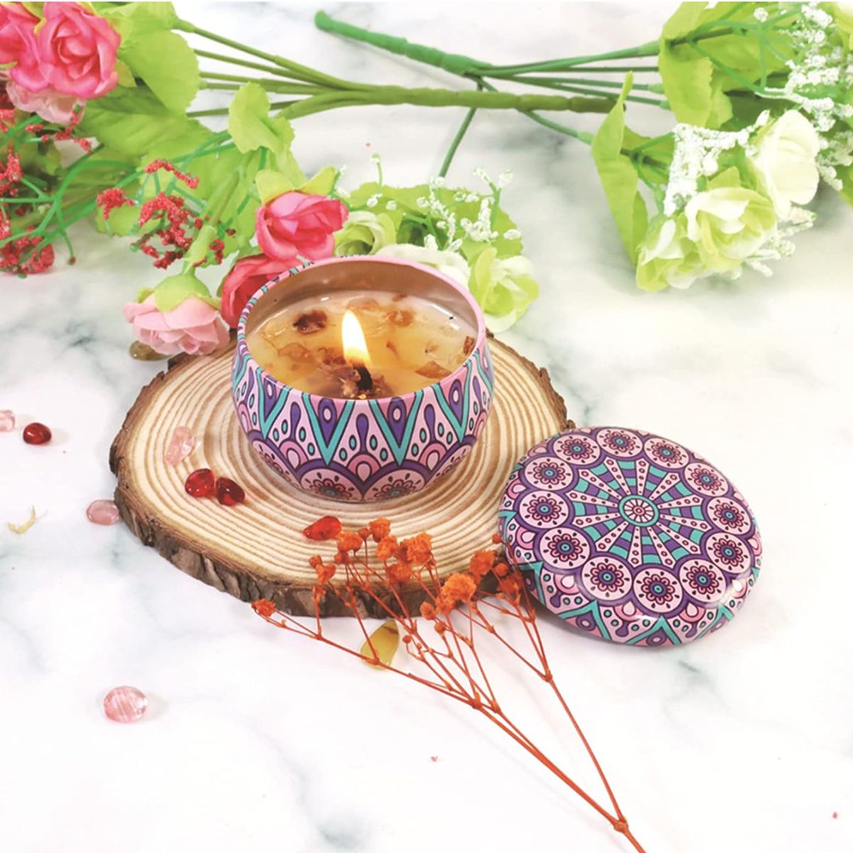 Scented Candles Gift Set 4 Pack Aromatherapy Candles | Shop Today