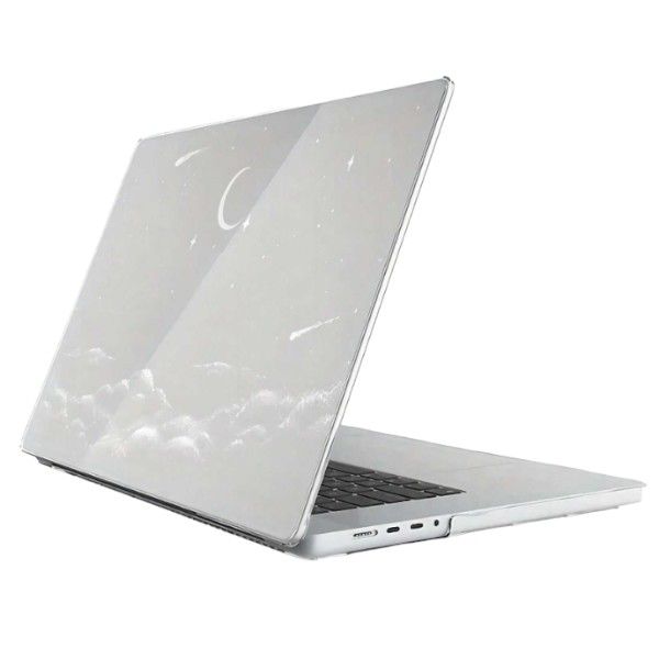 Transparent Protective Case With Cartoon Patterns for MacBook Air M2 2022