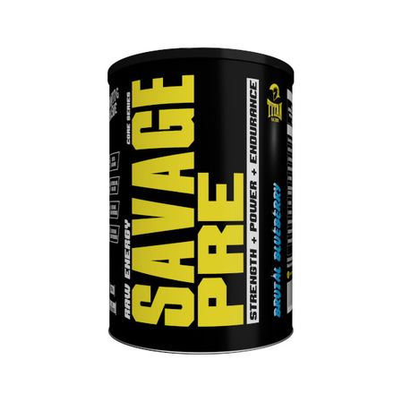 Titan Nutrition Savage Pre Raw Energy Pre Workout Brutal Blueberry Buy Online In South Africa Takealot Com