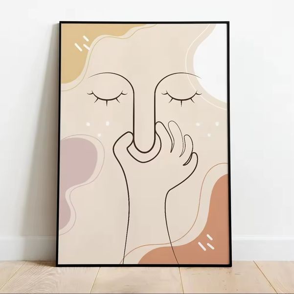 Canvas Wall art: Single - Beautiful Bathroom art