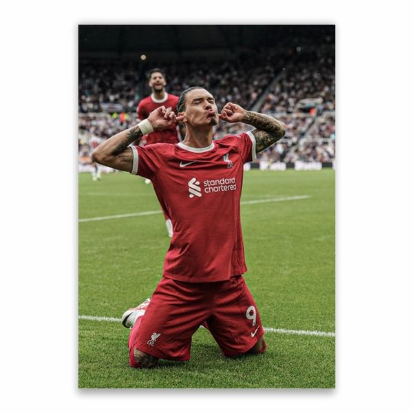 Darwin Nunez Celebration Poster - A1