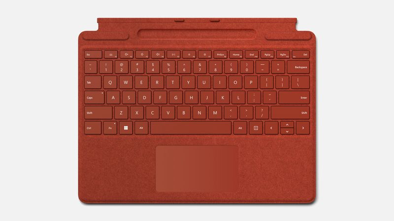 Microsoft Surface Pro Signature Type Cover Poppy Red