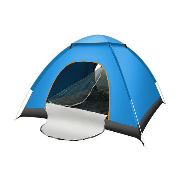 Portable 3-4 People Automatic Double-Door Folding Outdoor Camping Tent