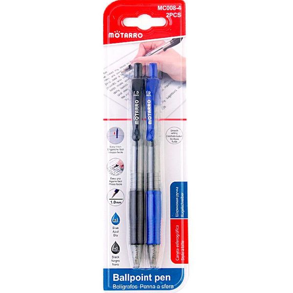 Motarro Super Good Ballpoint Click Pen Packs