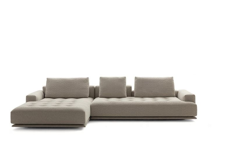 Teddy-George Sofa - Zarco Gen 2 Couch in Beige - Right Day Bed