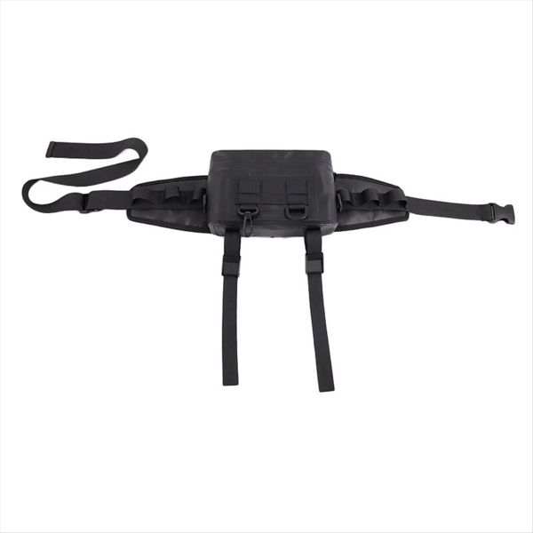 Large-Capacity Lure Bag Multi-Functional Fishing Rod Bag Black