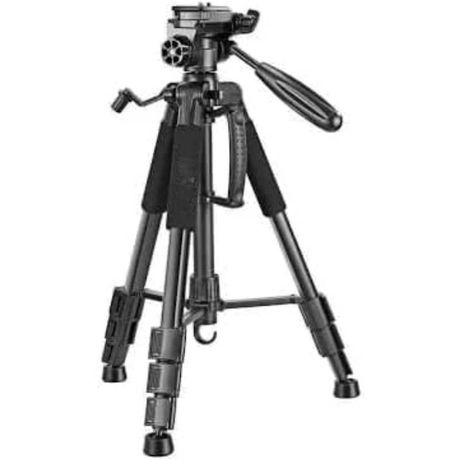 Professional Heavy-Duty Retractable Tripod DSLR Cameras & Mobile Devices Image