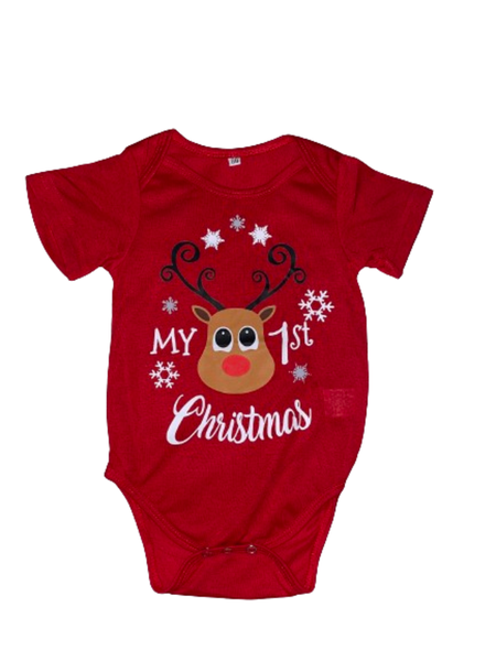 Simple Shopping - My First Christmas Reindeer Romper