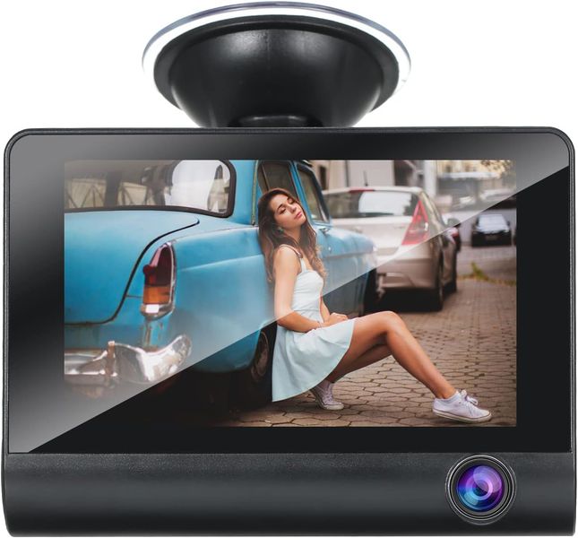 4" IPS Dash Cam 1080P Motion Detection &amp; Playback