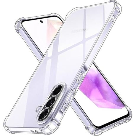 TPU Crystal Clear Transparent Protective Phone Cover Case for Galaxy A56 Image