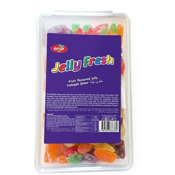 Emir Jelly Fresh Fruit Flavored Jellies x 100