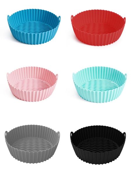 7,5inch Silicone Airfryer Liners-Pack Of 6