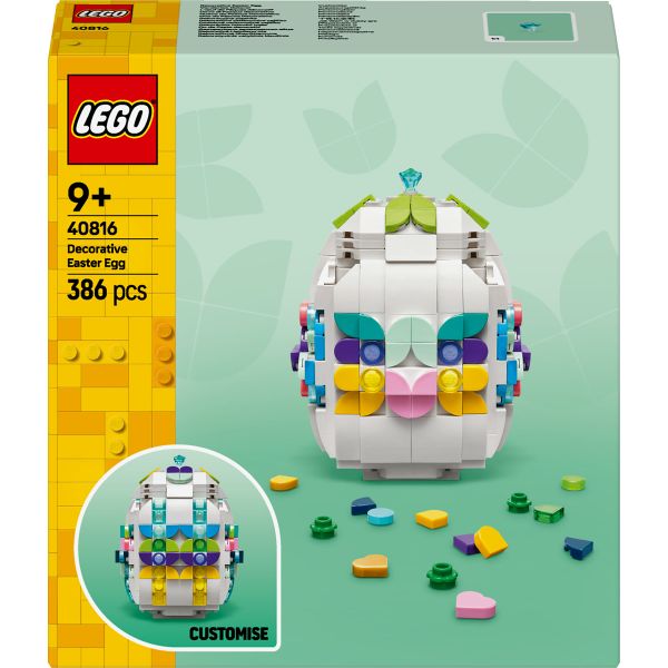 LEGO® Decorative Easter Egg Toy Building Kit Gift for Spring 40816
