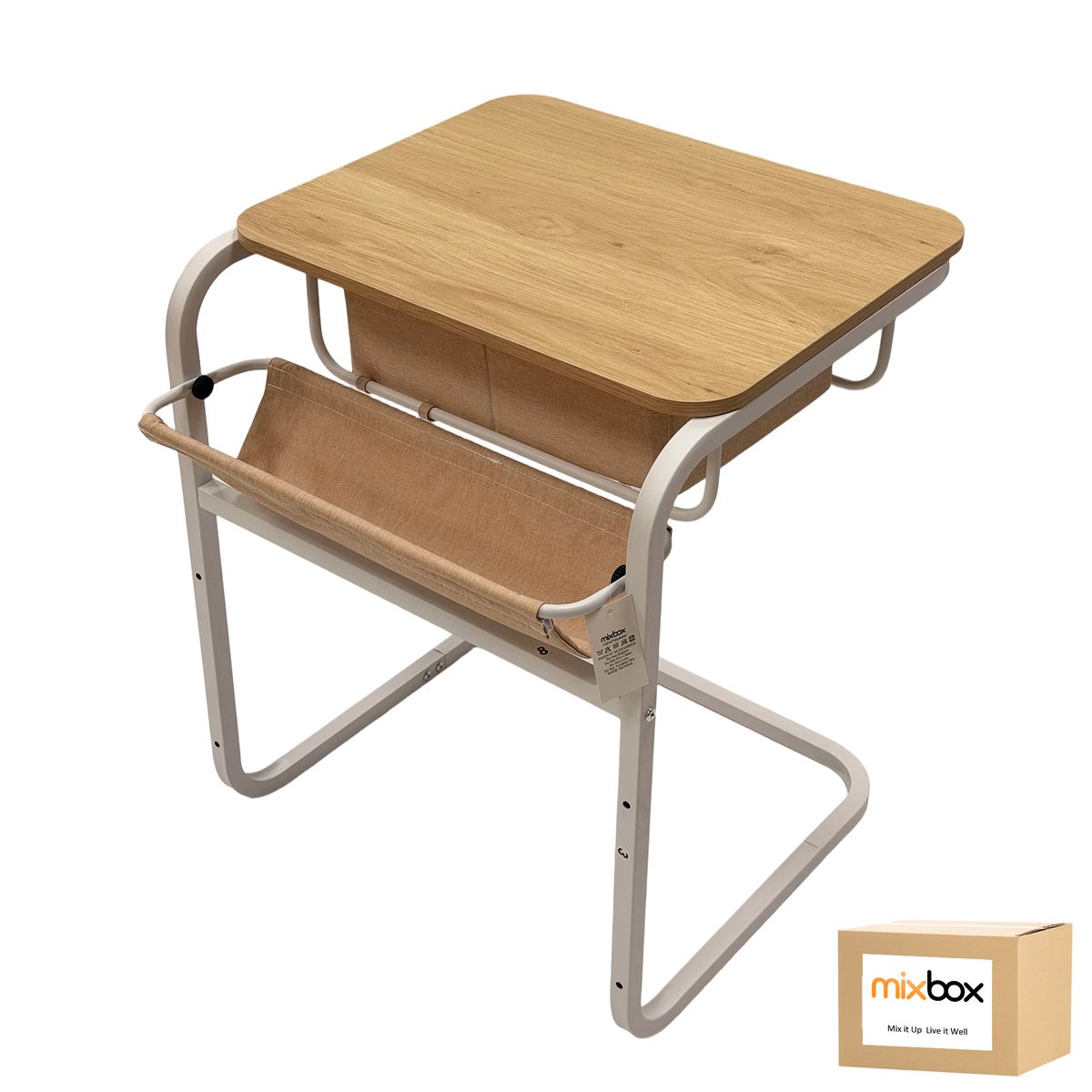 Mix Box 2 in 1 Side Table,Multifunctional Table