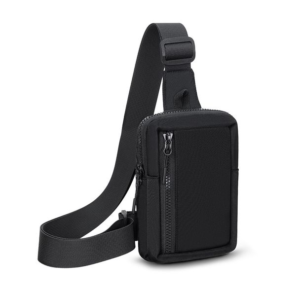 1 Piece Sports Chest Bag Cell Phone Crossbody Bag Waist Bag Fashion Satchel