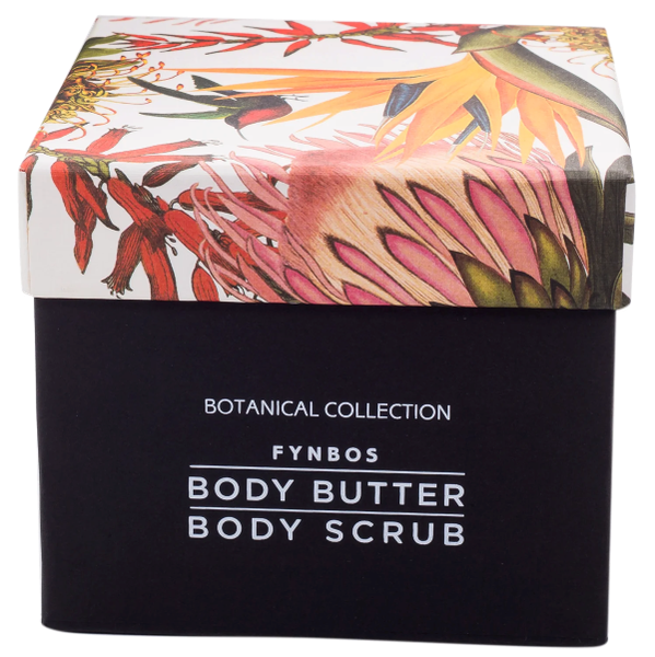 Pepper Tree Fynbos Luxury Body Butter &amp; Body Scrub Gift Set