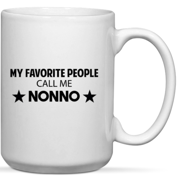 My Favorite People Call Me Nonno Grandad Gift Mug