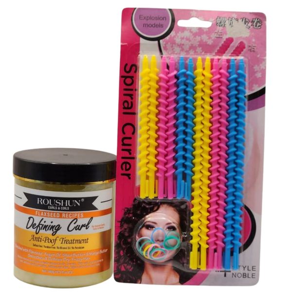 Roushun Defining curl Treatment and Spiral Curler