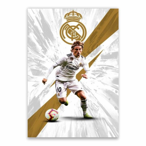 Luka Modric Real Madrid Poster - A1