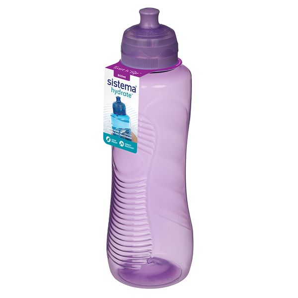 Sistema - 800ml Gripper Bottle - Purple