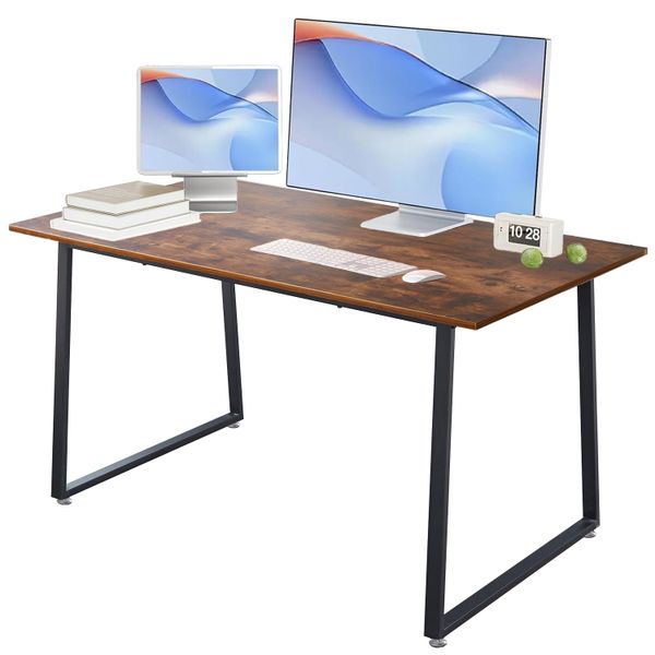 Work Desk Computer Workstation 150cm Dining Table Office Home Writing Study