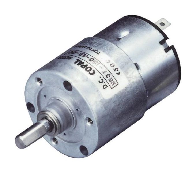 Nidec Copal Electronics (HG37-060-AB-00) Geared DC Motor, 60:1, 24 V