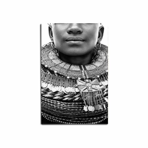 The BaXhosa Clan - Large Neck Wrist Craft Home Decor A1 Printed Wall Canvas - 80cm x 60cm