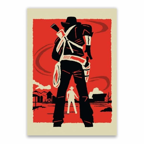 Red Dead Draw Guns Poster - A1 | Buy Online in South Africa | takealot.com