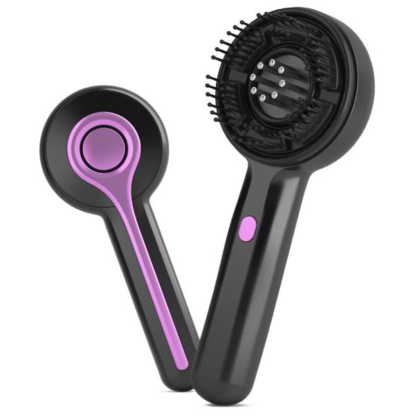 Electric massage comb for applying hair essence and massaging.