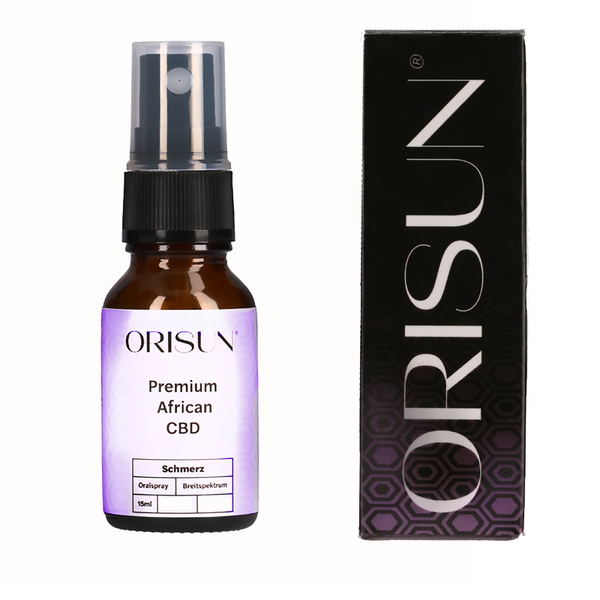Orisun Schmerz (Pain) 750mg Premium African CBD Oral Spray