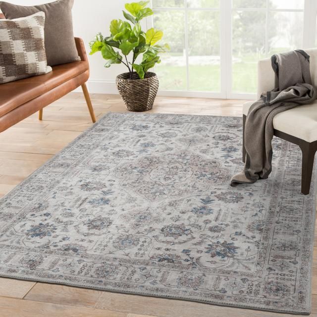 Rug Warehouse Desert Kerman Design Grey Buy Online in South Africa