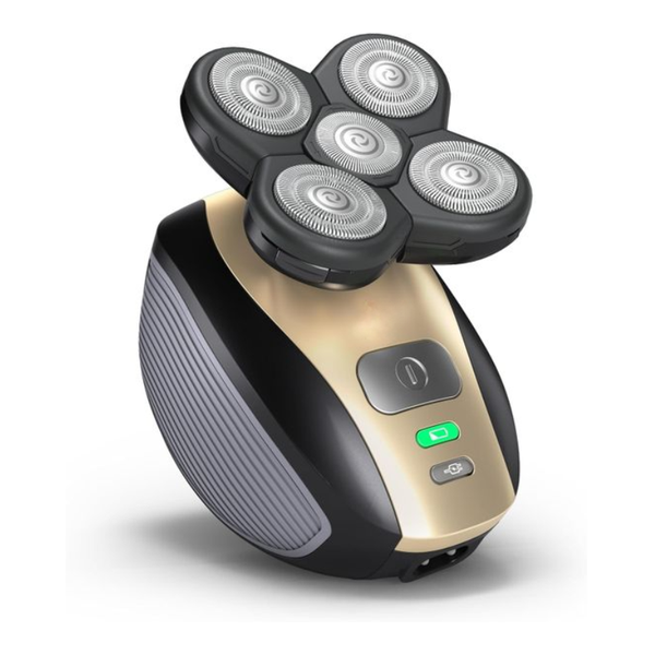 Veltry 5-in-1 Men's Head Shaver Kit - Cordless, Wet/Dry &amp; USB Rechargeable