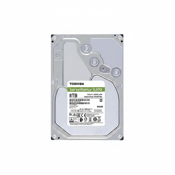 Toshiba 3.5 Inch Surveillance SATA Hard Drive 6TB-14TB Capacity