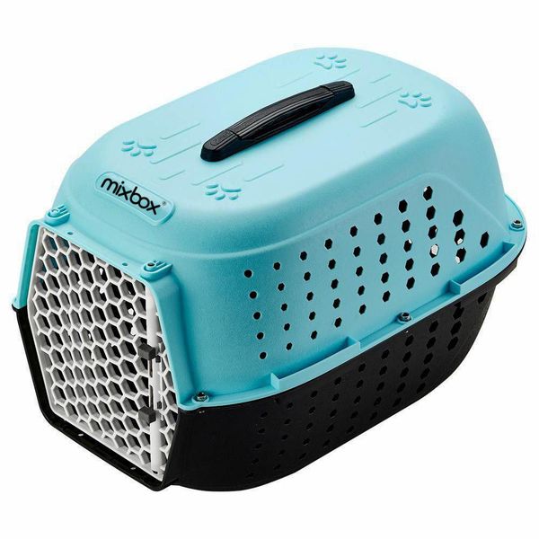 Mix Box Pet Travel Box Dog Cat Voyageur Carrier-Blue