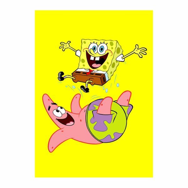 SpongeBob SquarePants And Patrick - A1 Poster
