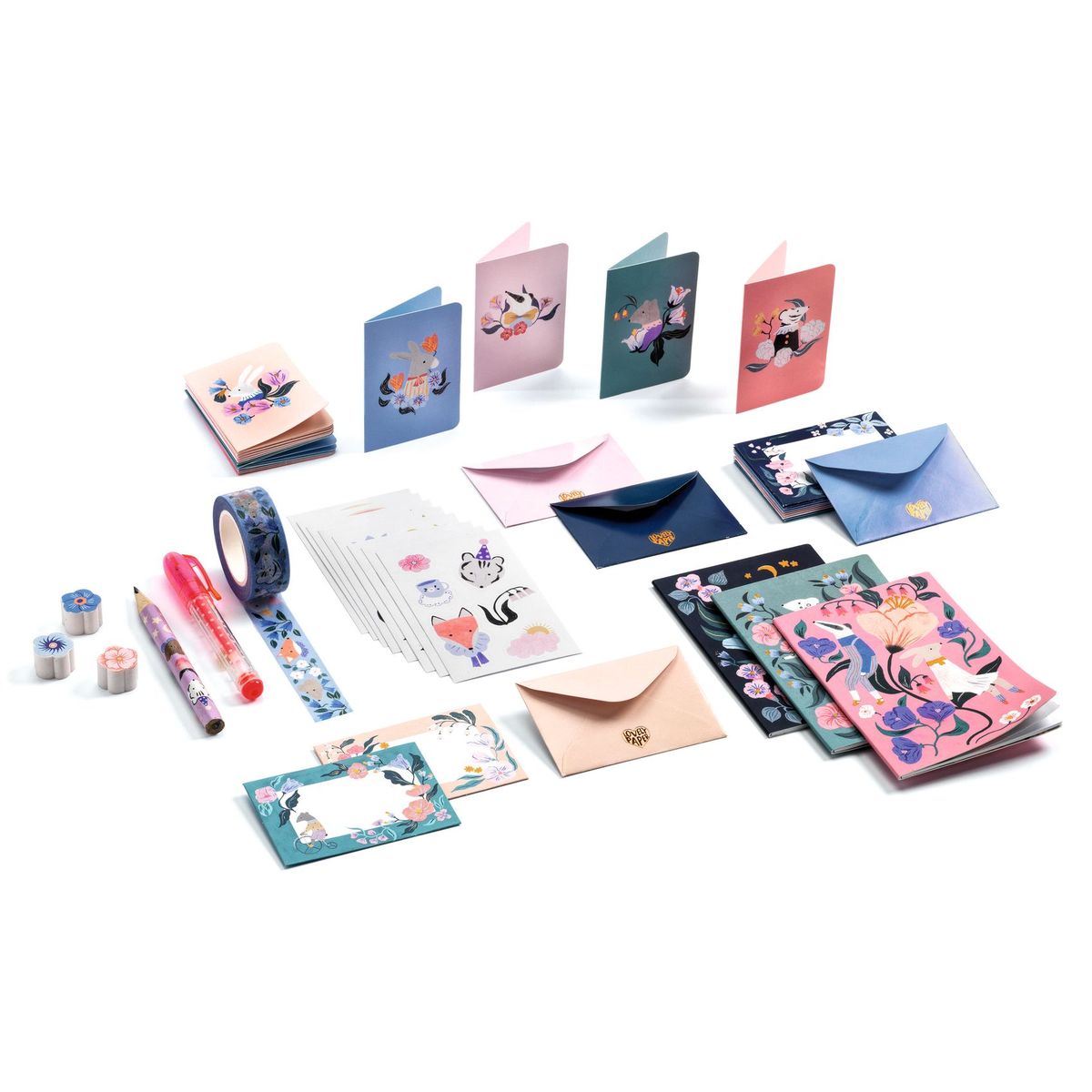 Djeco Stationary Cecile letter writing Box Set Shop Today. Get it