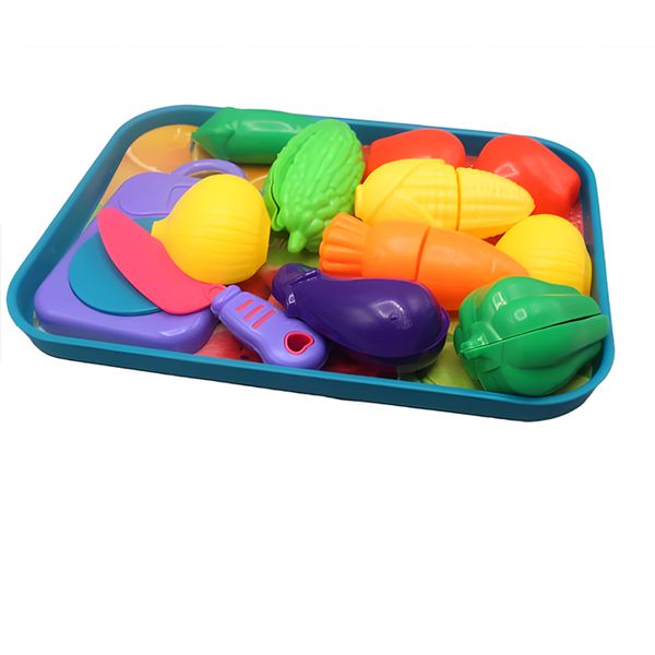 Pretend Cutting Fruits With Pretend Knife &amp; Cutting Board