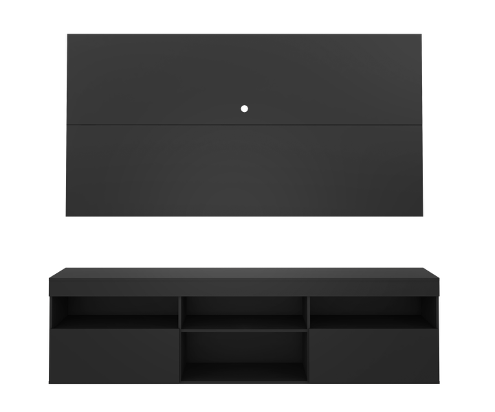 Rack With Panel Tv 65' Black image