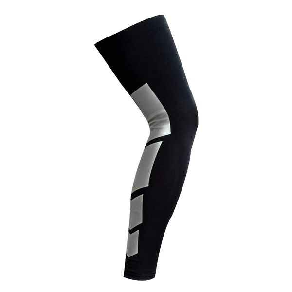One Piece Anti Slip Full Length Compression Leg Sleeve (Size:XL)