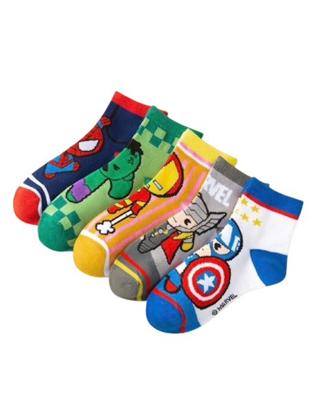 Socks Marvel For Kids - 5 Pairs