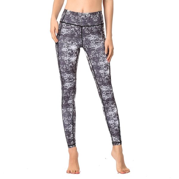 Iconix Grey Blaze Yoga Leggings